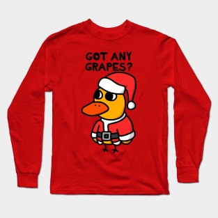 DUCK SONG CHRISTMAS THEMED Long Sleeve T-Shirt